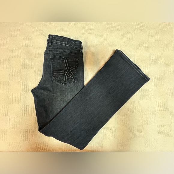 Kut from the Kloth Dark Blue Flare Jeans Women - Picture 5 of 13